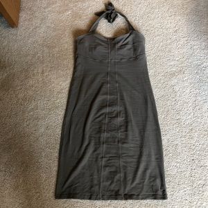 Athleta halter dress with built-in bra